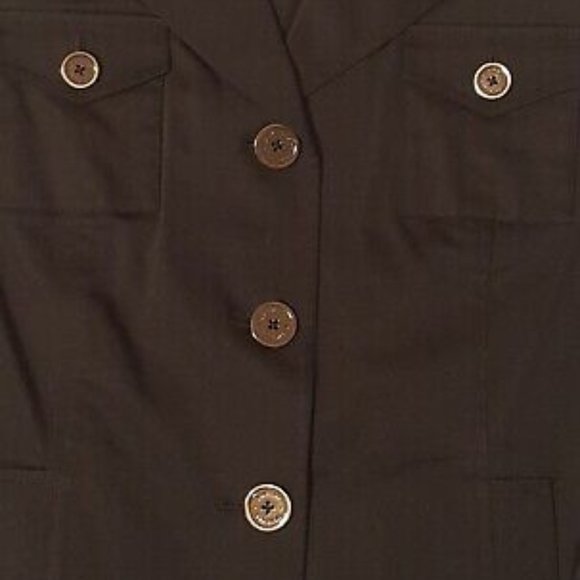 Jones New York Black Stretch Blazer L/XL - Picture 4 of 9